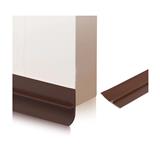 REX PLASTIC RUBBER DOOR BOTTOM SEAL 19018 BROWN