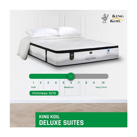 KINGKOIL LUXURY HOTEL COLLECTION DELUXE SUITE MATTRESS 6'