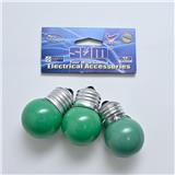 SUM COLOUR BULB E27 5W GREEN-3'S E27/5W-G