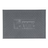 DOOR MAT HOME LIVING STYLE MX2042 39X59CM GRAY