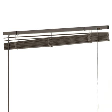 VINYL VENETIAN BLIND HOME LIVING STYLE 90X130CM DARK BROWN