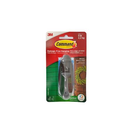 COMMAND OUTDOOR STAINLESS STEEL WIRE HOOKS 17065S-AWES