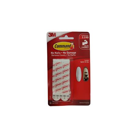 COMMAND LARGE REFILL STRIPS 17023P