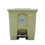 SQUARE DUSTBIN PEDAL ACCO V018051 30L GREY