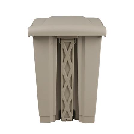 SQUARE DUSTBIN PEDAL ACCO V018051 45L GREY