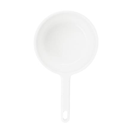 ROUND BOWL WITH HANDLE PLIM 16.5cm WHITE