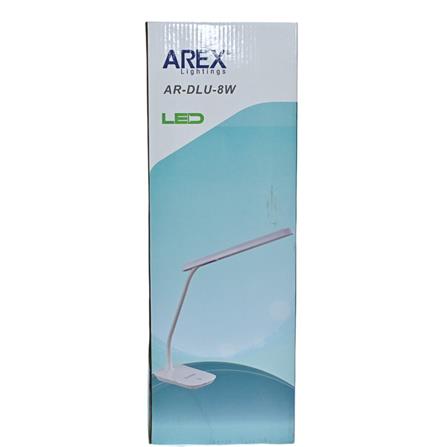 AREX DESK LAMP LED AR-DLU-8W W13XD15.5XH44 CM WHITE