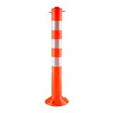 TRAFFIC DELINEATOR POST RIGHT 75CM SILVER