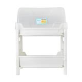 2-TIER PLASTIC DISH DRAINER HL 542/2 WHITE 43X36X62CM