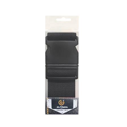 GLOBAL ADJUSTABLE LUGGAGE CROSS STRAP BLACK