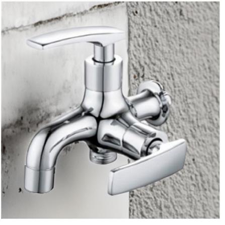 LIVINOX  SHANK FAUCET WALL TAP 2WAYS LST-BL321 SS304
