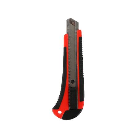 RETRACTABLE UTILITY KNIFE WITH PLASTIC HANDLE MATALL 18MM