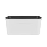 STORAGE BOX STACKO LARZE S 32X21X14CM WHITE/GRAY LID