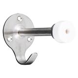 DOOR STOPPER WITH HOOK PANSIAM DSSS-102 STAINLESS STEEL