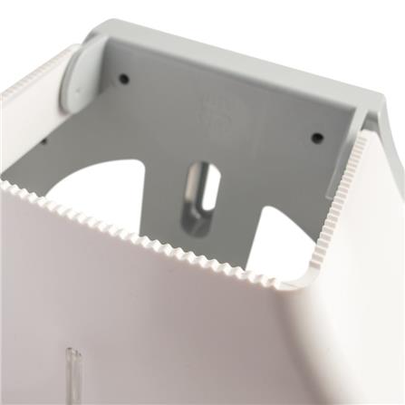 MOYA TOILET TISSUE DISPENSER HSD-E011 WHITE (H28XW27XD12.50 CM)