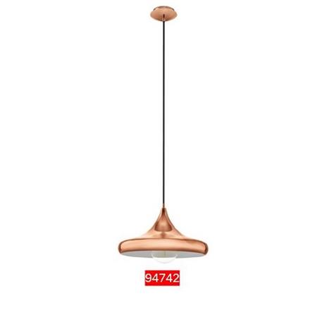EGLO CHANDELIER CORETTO 94742 STEEL COPPER