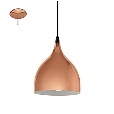 EGLO CHANDELIER CORETTO 94743 STEEL COPPER