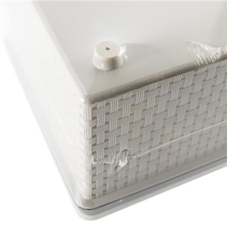 TISSUE BOX PP SAAN GRAY
