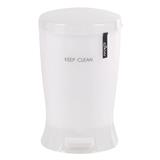 ROUND DUSTBIN PEDAL DKW HH2500P 4.5L WHITE