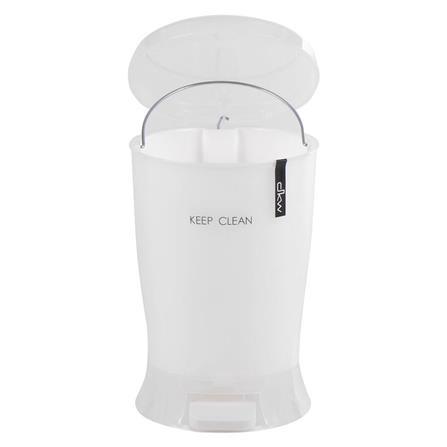 ROUND DUSTBIN PEDAL DKW HH2500P 4.5L WHITE