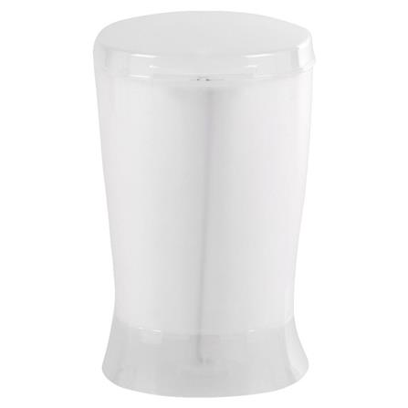 ROUND DUSTBIN PEDAL DKW HH2500P 4.5L WHITE