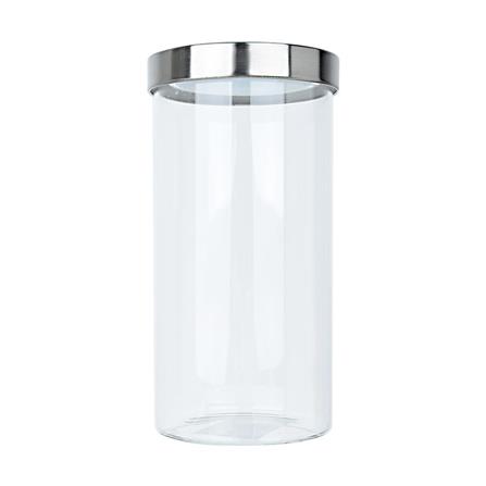 GLASS CANISTER ROLLY 0.7L ROUND