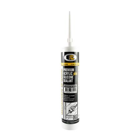 ACRYLIC SILICONE SEALANT BOSNY B330 300ML BLACK