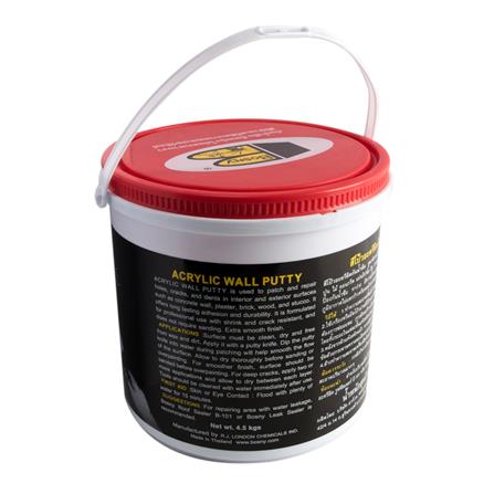 ACRYLIC WALL PUTTY BOSNY B222 4.5KG WHITE