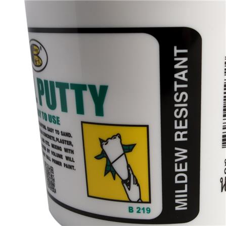ACRYLIC WALL PUTTY BOSNY 1.5KG WHITE