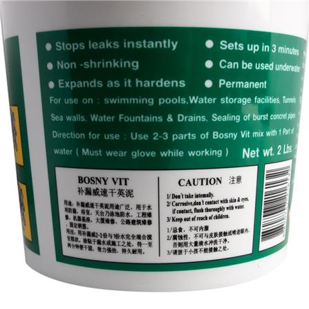 CEMENT PLUG BOSNY B216 1KG