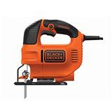 BLACK & DECKER JIGSAW VARIABLE SPEED PENDULUM 520W KS701PE ORANGE