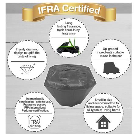 FARCENT DIAMOND GEL 70G CHARCOAL