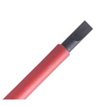 PROBEST VDE SCREWDRIVERS, SLOTTED 1.0X 5" (RED-YELLOW)