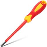 PROBEST VDE SCREWDRIVERS, SLOTTED 1.6 X 7"  (RED-YELLOW)