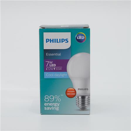 PHILIPS ESSENTIAL LED BULB E27 6500K COOL DAYLIGHT 7W