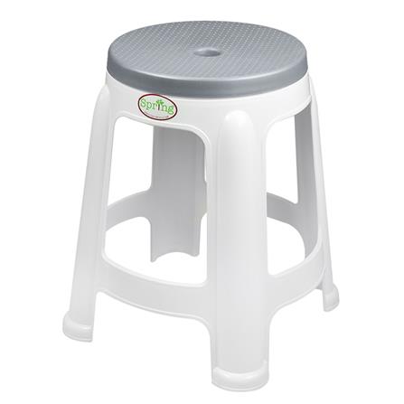 PLASTIC STOOL SPRING BEST CHAIR GRAY