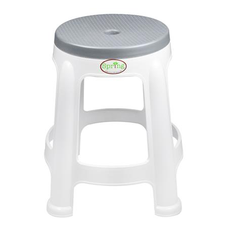 PLASTIC STOOL SPRING BEST CHAIR GRAY