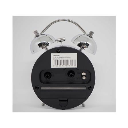 ECHT ALARM CLOCK  3" GREY JUMBO NO E312-SR