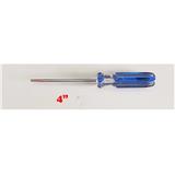 SCREWDRIVER 4" WITH MAGNET (+)-100x4.7MM STERLING