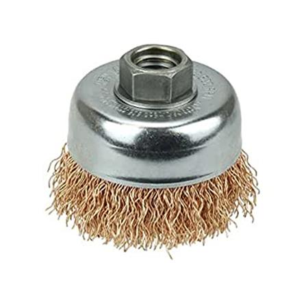 BRASS CUP BRUSH BOSSMAN M10x1.50MM B150