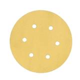 SAND DISC MIRKA 5" YELLOW (P1805Y180x5ea/set)