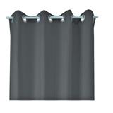 HLS ZAFA UV EYELET CURTAIN 130x250 GREY