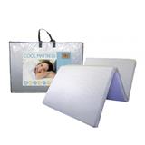 FOLDABLE BED INSPIRATION COOL 190X91X7.5 INSPIRATIONMATT3 WHITE