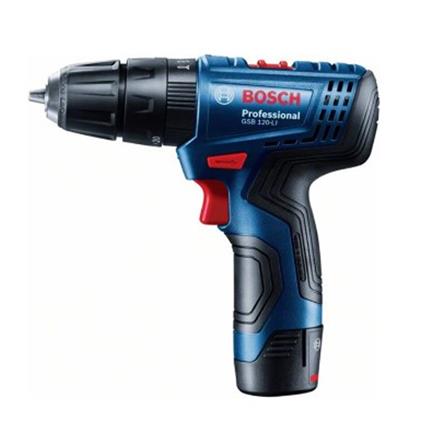 IMPACT DRILL BOSCH GSB120-LI BLUE W4.6xD18.8xH19.5CM 1300RPM