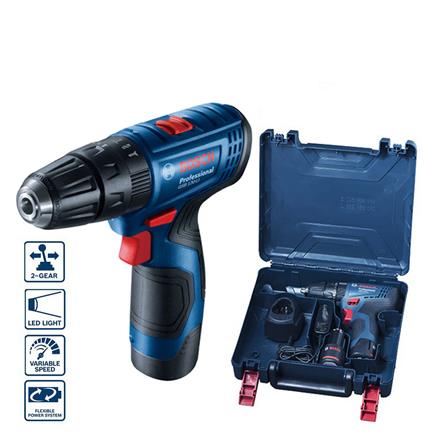IMPACT DRILL BOSCH GSB120-LI BLUE W4.6xD18.8xH19.5CM 1300RPM