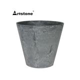 ARTSTONE CLAIRE POT D17 H15 GREY