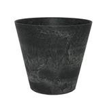ARTSTONE CLAIRE POT D22 H20 BLK
