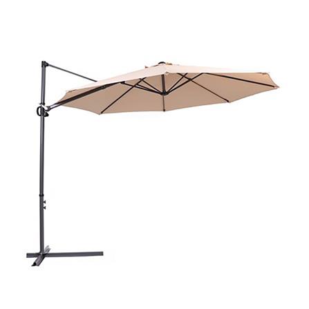 HOMEPRO SPRING UMBRELLA FOR OUTDOOR AND GARDEN YF1134 W300XD300XH250 CM BEIGE