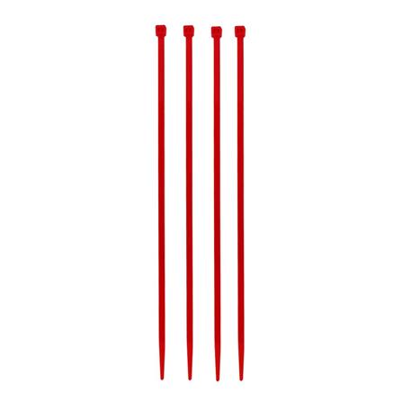 ELECKTA CABLE TIES 8 Inch 3.6 Millimeter RED (100 LINE)