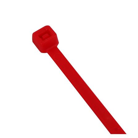 ELECKTA CABLE TIES 8 Inch 3.6 Millimeter RED (100 LINE)